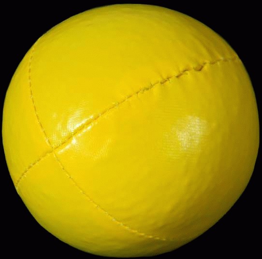 Juggling Balls - Single basic thud 110g yellow