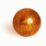 MB stage contact juggling glitter ball - 80mm gold