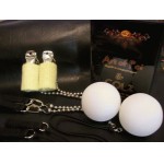 Poi Gift pack - DVD, Glow poi, and 65mm kevlar fire poi