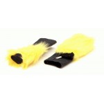 Fire Staff / Stick Bag fluffy head covers Yellow