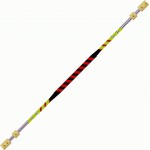 Fire Staff  130cm  Double 65mm 38mm      Red  Yellow  