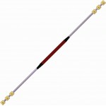 Contact Fire Staff  145cm  Triple 38mm Kevlar    Red 