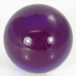 Purple Acrylic contact Juggling ball 75mm 220g