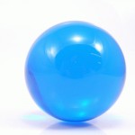 Aqua Acrylic contact Juggling ball 75mm 220g
