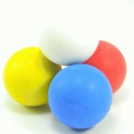 Play Bounce Juggling Ball - 75mm White