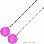 Replacement poi Pink Tennis Ball Head