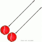 Replacement poi Red Tennis Ball Head