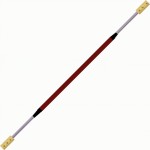 Contact Fire Staff  140cm  100mm Kevlar   70cm Red 