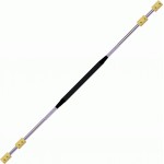 Contact Fire Staff  140cm  Double 65mm     BlueGray    