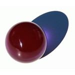 Purple Acrylic contact Juggling ball 65mm 220g