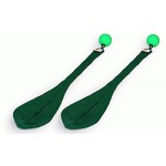 Cone poi - sock poi with silicon handles 585mm green