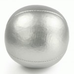 Single Juggling Ball Shiny Superior Thud 130g 70mm - Silver